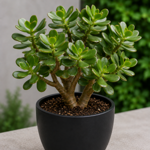 Jade Plant Live Succulent - 5 Inches Tall in 2-inch Pot, Compact Indoor