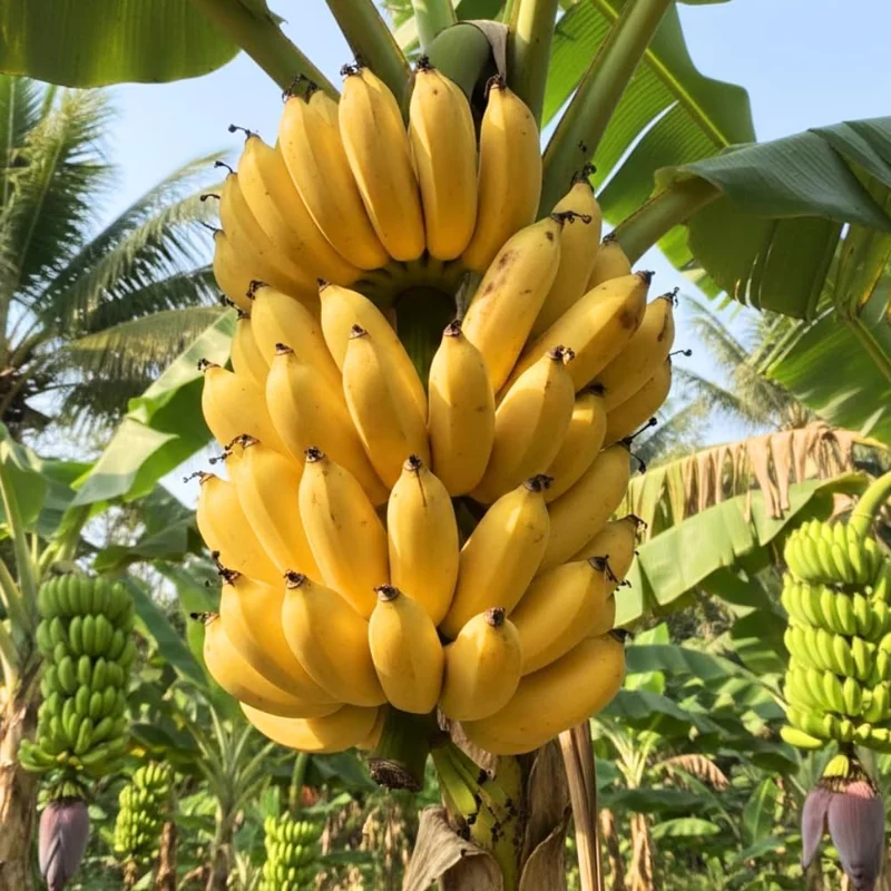 Banana Tree Live Plant - 2-3 Ft Tall, 1 Gallon Pot - Outdoor Tropical Fruit - Image 2