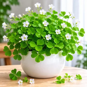 Green Shamrock Live Plant - 3.5 Inch Pot, Easy Care Indoor Houseplant - Image 1