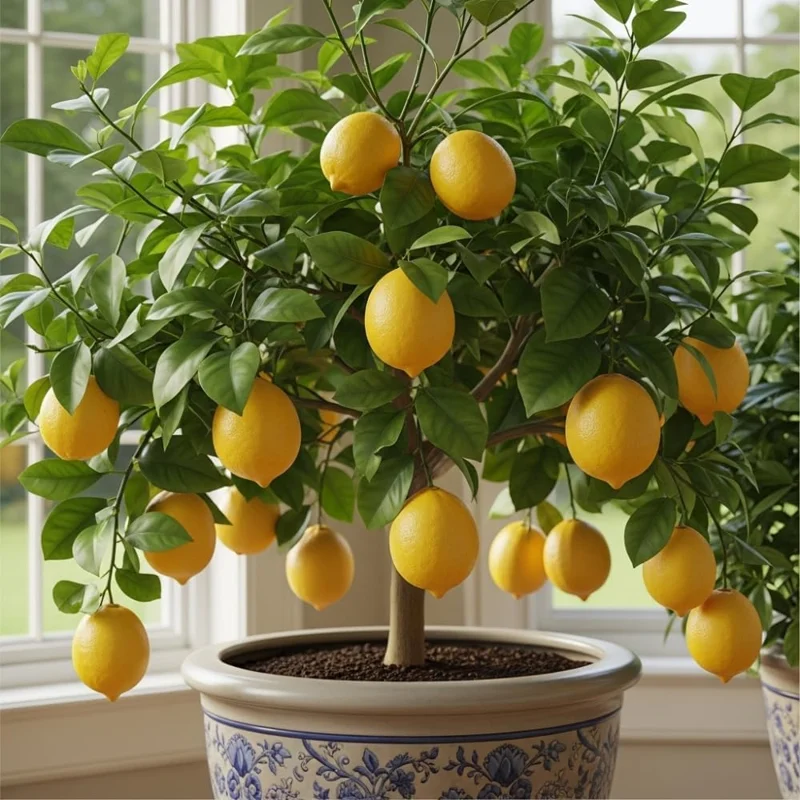 Meyer Lemon Live Plant - Starter 2-3 Inch Tall Citrus Tree, Outdoor Zones 9-11 - Image 6