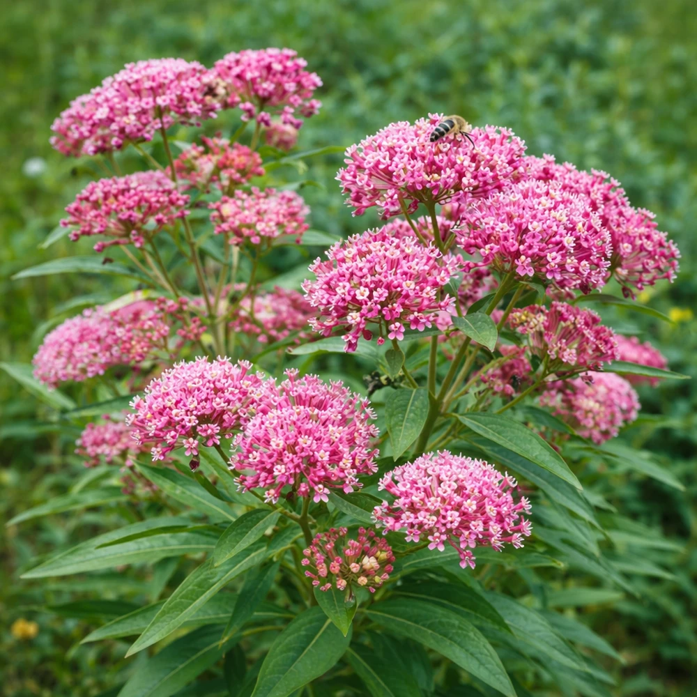 Pink Milkweed Live Plant 4in Pot - Monarch Butterfly Host Plant - Image 2