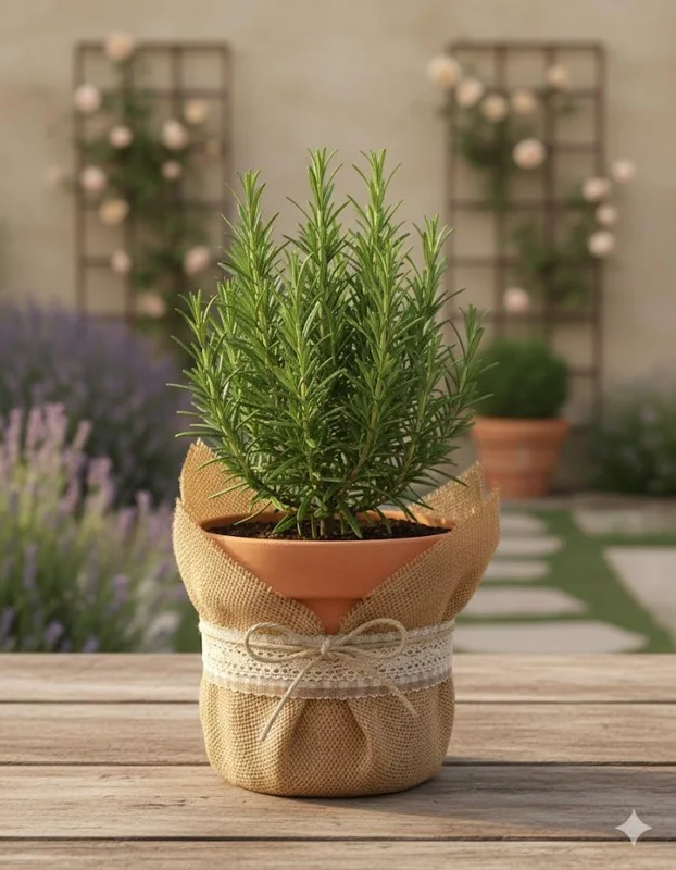 Rosemary Live Plant – 6-8 Inch Tall Fragrant Herb for Indoor & Outdoor - Image 1