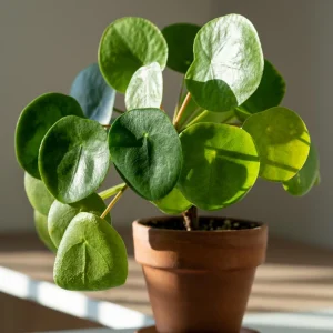 Set of 2 Pilea Chinese Money Live Plants – Easy Care Indoor Houseplant – 2 Inch Pot - Image 3