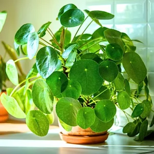 Set of 2 Pilea Chinese Money Live Plants – Easy Care Indoor Houseplant – 2 Inch Pot - Image 4