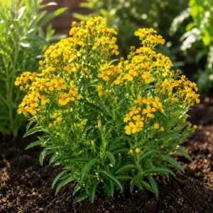 Mexican Tarragon Live Plant Set – 4 Fragrant Perennial Herbs, 4-8 Inch Tall, Heat Tolerant - Image 1