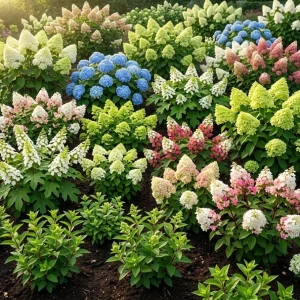 2 Assorted Hydrangea Live Plants – 4" Nursery Pot, 6-12" Tall, Outdoor Flowering Shrubs - Image 6