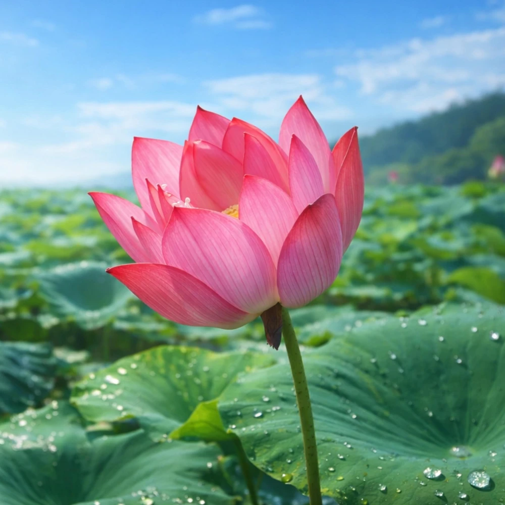 5+ Tiny Girl Micro Lotus Seeds - Nelumbo Nucifera Miniature Water Lily for Pots - Image 11