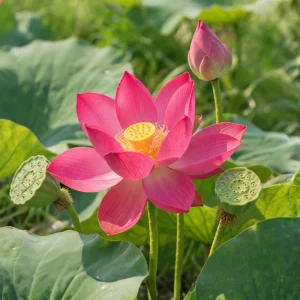 5+ Tiny Girl Micro Lotus Seeds - Nelumbo Nucifera Miniature Water Lily for Pots - Image 2
