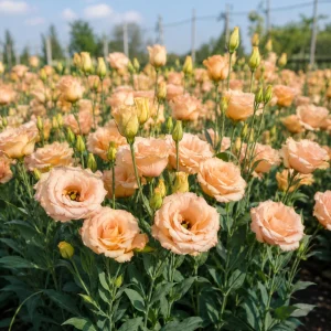 Apricot Lisianthus Seeds - Eustoma grandiflorum - 20 Seeds - Double Rose-Like Blooms - Cut Flower - Image 6