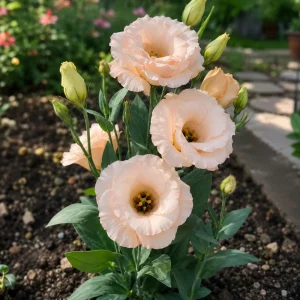 Apricot Lisianthus Seeds - Eustoma grandiflorum - 20 Seeds - Double Rose-Like Blooms - Cut Flower - Image 8