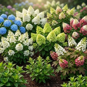 Assorted Hydrangea Live Plants - 2-Pack, 6-12 Inch Tall, 4-Inch Pot, Outdoor Flowering Shrub - Image 7