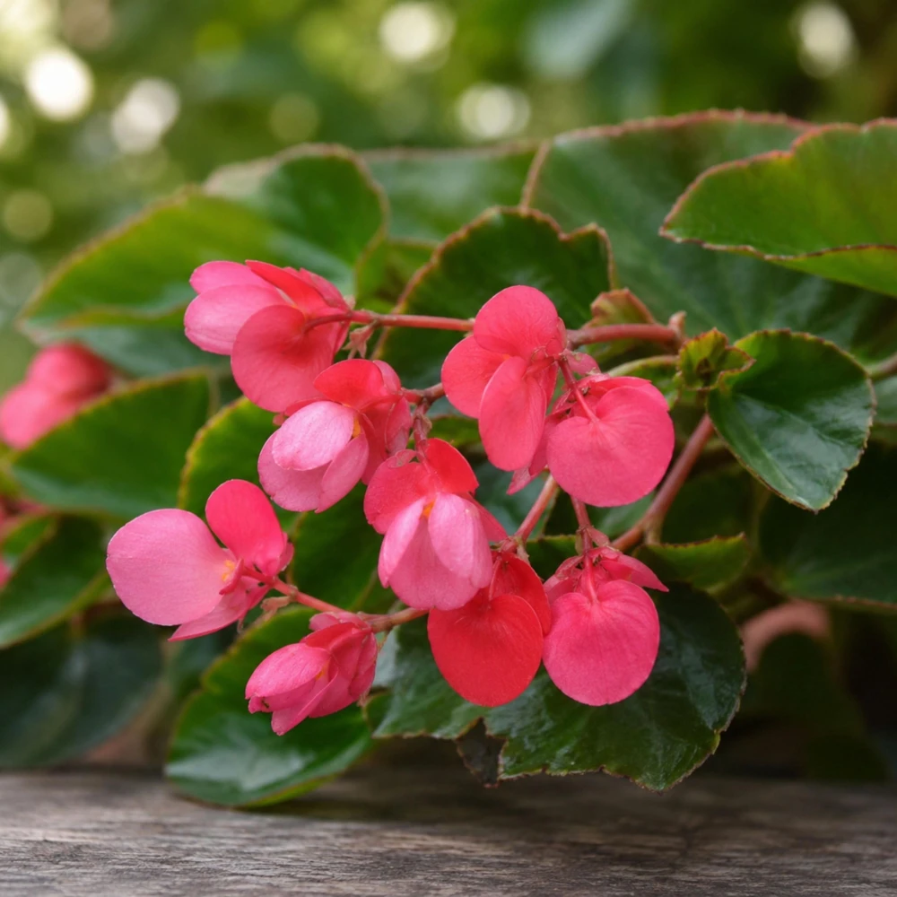 Begonia Dragon Wing Pink Seeds - 20 Seeds - Cascading Pink Flowers for Shade - Image 11