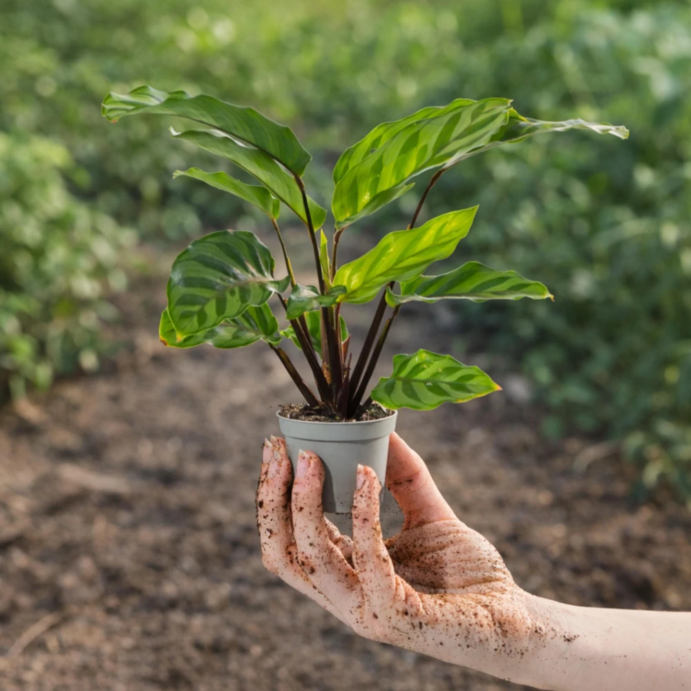Calathea Freddie Seeds - 20 Pack - Tropical Indoor Prayer Plant Seeds - Image 19