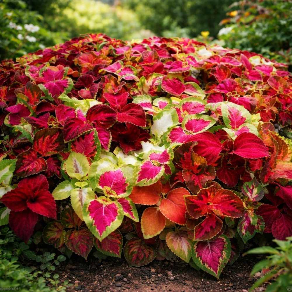 Coleus Mixed Colors Seeds - 20 Seeds Heirloom Foliage Plant - Vibrant Multicolor Leaves for Shade Gardens - Image 6