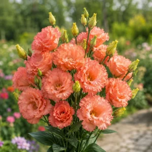 Coral Lisianthus Seeds - Eustoma grandiflorum - 20 Seeds - Double Rose-Like Blooms - Image 11