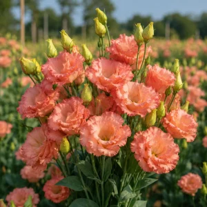 Coral Lisianthus Seeds - Eustoma grandiflorum - 20 Seeds - Double Rose-Like Blooms - Image 6