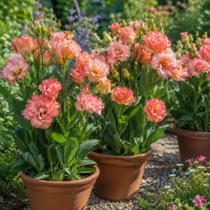 Coral Lisianthus Seeds - Eustoma grandiflorum - 20 Seeds - Double Rose-Like Blooms - Image 8