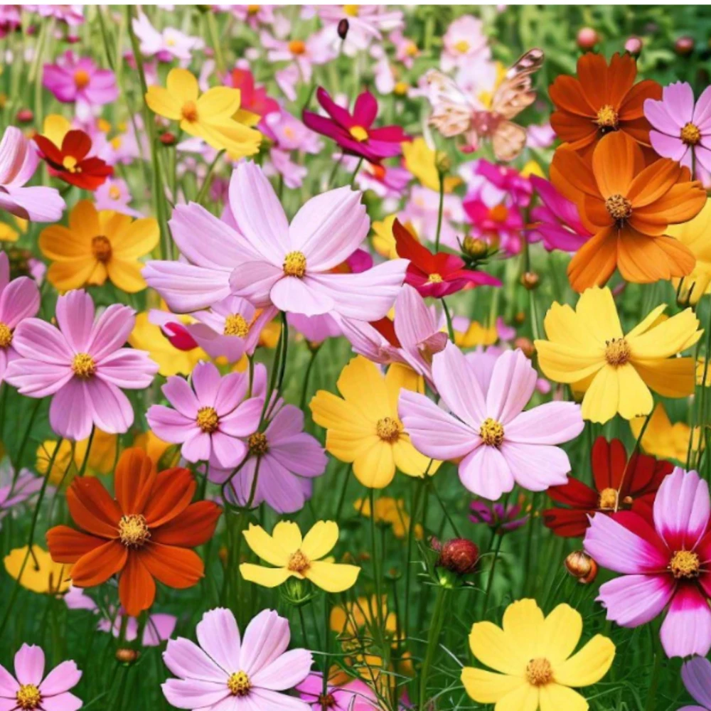 Cosmos Seeds Mix - 50 Seeds - Easy Grow Open Pollinated Flower Seeds - Image 16