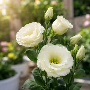 Cream Lisianthus Seeds - Eustoma grandiflorum - Double Rose-like Flowers - 20 Seeds - Image 7