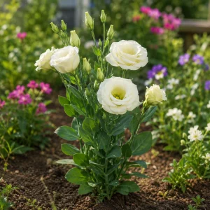 Cream Lisianthus Seeds - Eustoma grandiflorum - Double Rose-like Flowers - 20 Seeds - Image 9