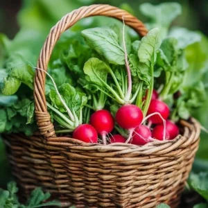 Crimson Giant Radish Seeds - 30 Seeds - Fast Growing Heirloom Red Radish - Image 12