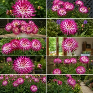 Dahlia Seeds Dutch Explosion - Vibrant Bicolor Blooms - 40 Seeds - Outdoor Cut Flower Garden - Image 13