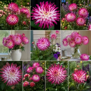 Dahlia Seeds Dutch Explosion - Vibrant Bicolor Blooms - 40 Seeds - Outdoor Cut Flower Garden - Image 14