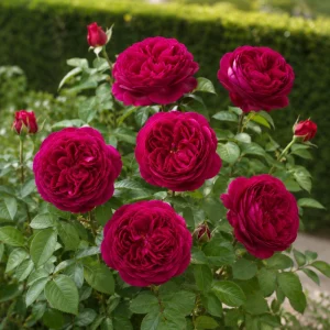 Darcy Bussell Rose Seeds - 30 Crimson Red English Shrub Rose Seeds for Garden - Image 9