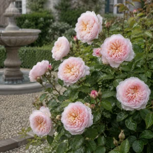 Emily Bronte Rose Seeds - Fragrant English Shrub Rose - 30 Seeds - Pink Apricot Blooms - Image 5