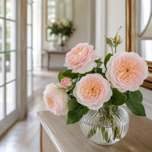 Emily Bronte Rose Seeds - Fragrant English Shrub Rose - 30 Seeds - Pink Apricot Blooms - Image 9