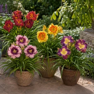 Eyezone Daylily Mix Seeds - Hemerocallis hybrida - Perennial Flower - 20 Seeds - Image 10