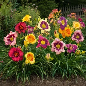 Eyezone Daylily Mix Seeds - Hemerocallis hybrida - Perennial Flower - 20 Seeds - Image 3