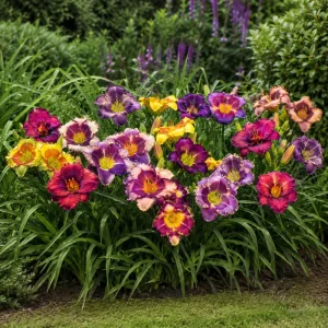 Eyezone Daylily Mix Seeds - Hemerocallis hybrida - Perennial Flower - 20 Seeds - Image 4