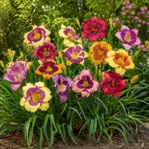 Eyezone Daylily Mix Seeds - Hemerocallis hybrida - Perennial Flower - 20 Seeds - Image 6