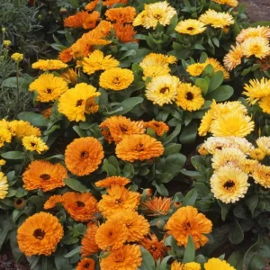Fiesta Mix Calendula Seeds - 50 Count Pack - Non-GMO Heirloom Flower Seeds for Pollinators & Medicinal Gardens - Image 15