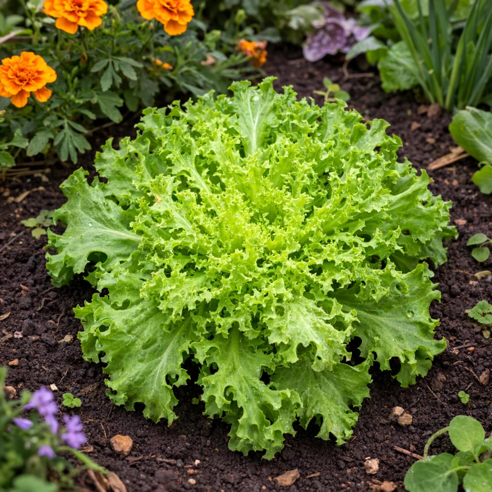 Green Curled Ruffec Endive Seeds - 50 Count Pack - Frilly Leafy Vegetable - Image 15