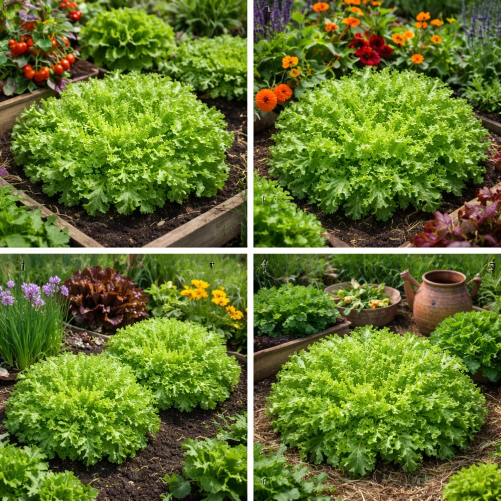 Green Curled Ruffec Endive Seeds - 50 Count Pack - Frilly Leafy Vegetable - Image 3