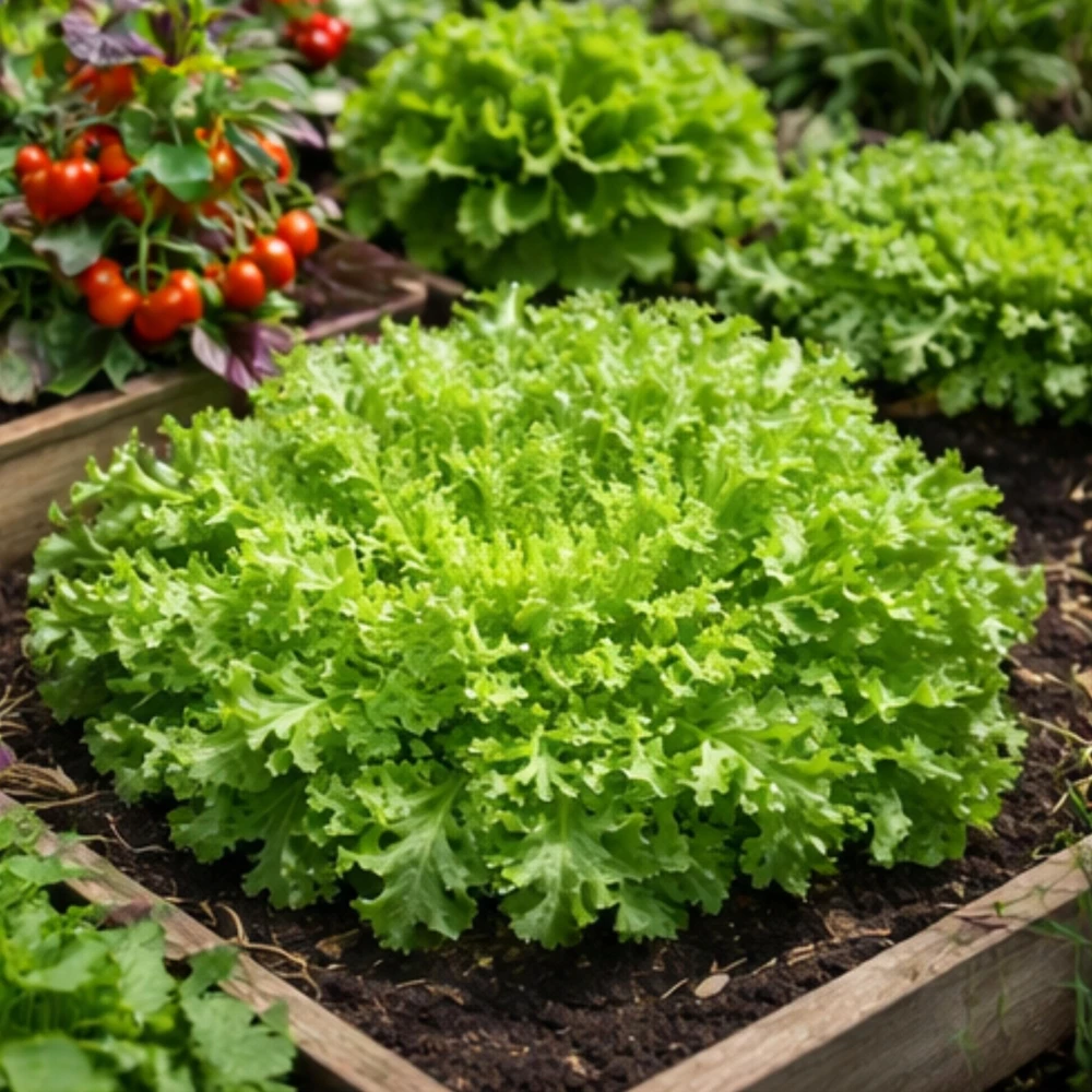Green Curled Ruffec Endive Seeds - 50 Count Pack - Frilly Leafy Vegetable - Image 4