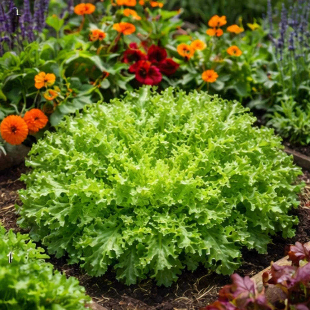 Green Curled Ruffec Endive Seeds - 50 Count Pack - Frilly Leafy Vegetable - Image 5