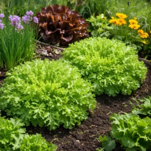 Green Curled Ruffec Endive Seeds - 50 Count Pack - Frilly Leafy Vegetable - Image 7