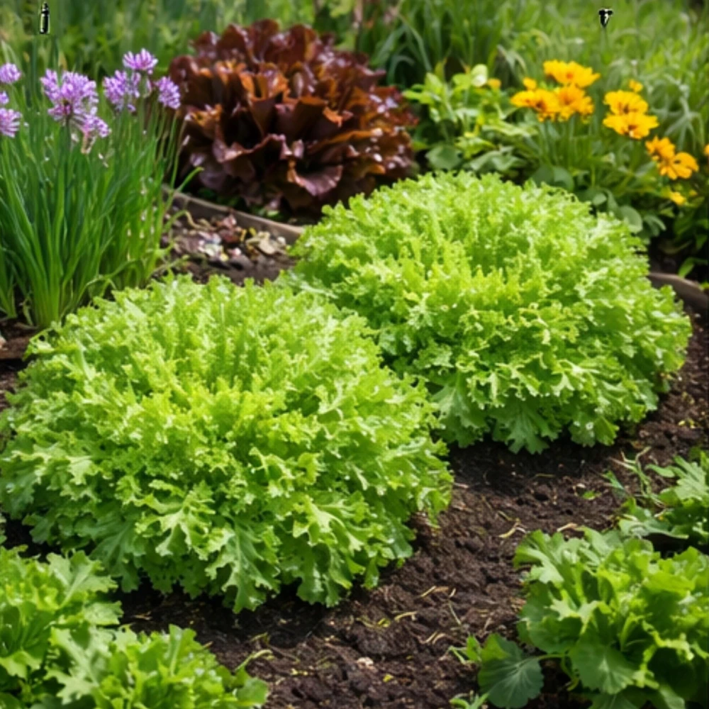 Green Curled Ruffec Endive Seeds - 50 Count Pack - Frilly Leafy Vegetable - Image 7