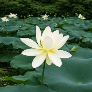 Hindu White Lotus Seeds - Indian Lotus (Nelumbo nucifera) Seeds - 5+ Count - Cold Resistant Water Lily for Ponds & Water Gardens - Image 10