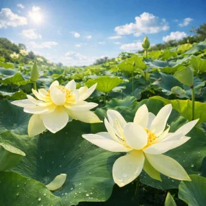Hindu White Lotus Seeds - Indian Lotus (Nelumbo nucifera) Seeds - 5+ Count - Cold Resistant Water Lily for Ponds & Water Gardens - Image 5
