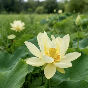 Hindu White Lotus Seeds - Indian Lotus (Nelumbo nucifera) Seeds - 5+ Count - Cold Resistant Water Lily for Ponds & Water Gardens - Image 8