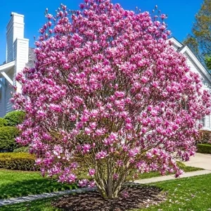 Jane Magnolia Tree Live Plant - Purple Pink Flowers - 1-2 ft Tall Shrub in Gallon Pot - Image 4