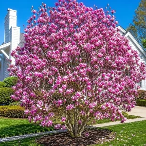 Jane Magnolia Tree Live Plant - Purple Pink Flowers - 1-2 ft Tall Shrub in Gallon Pot - Image 7