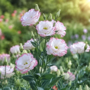 Lisianthus Echo Pink Picotee Seeds - 20 Count - Bicolor Double Flowers - Image 3