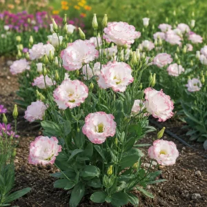 Lisianthus Echo Pink Picotee Seeds - 20 Count - Bicolor Double Flowers - Image 4
