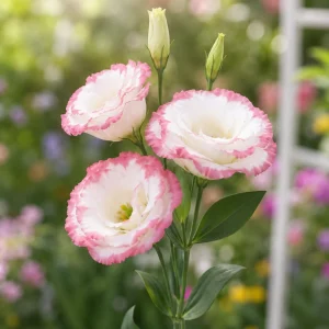 Lisianthus Echo Pink Picotee Seeds - 20 Count - Bicolor Double Flowers - Image 8