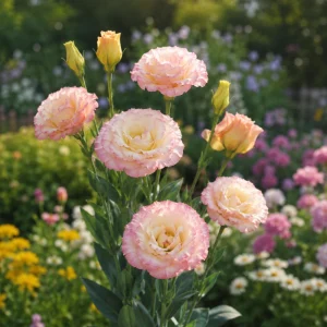 Lisianthus Seeds - Echo Champagne Eustoma - 20 Seeds - Double Cream Blooms - Image 7
